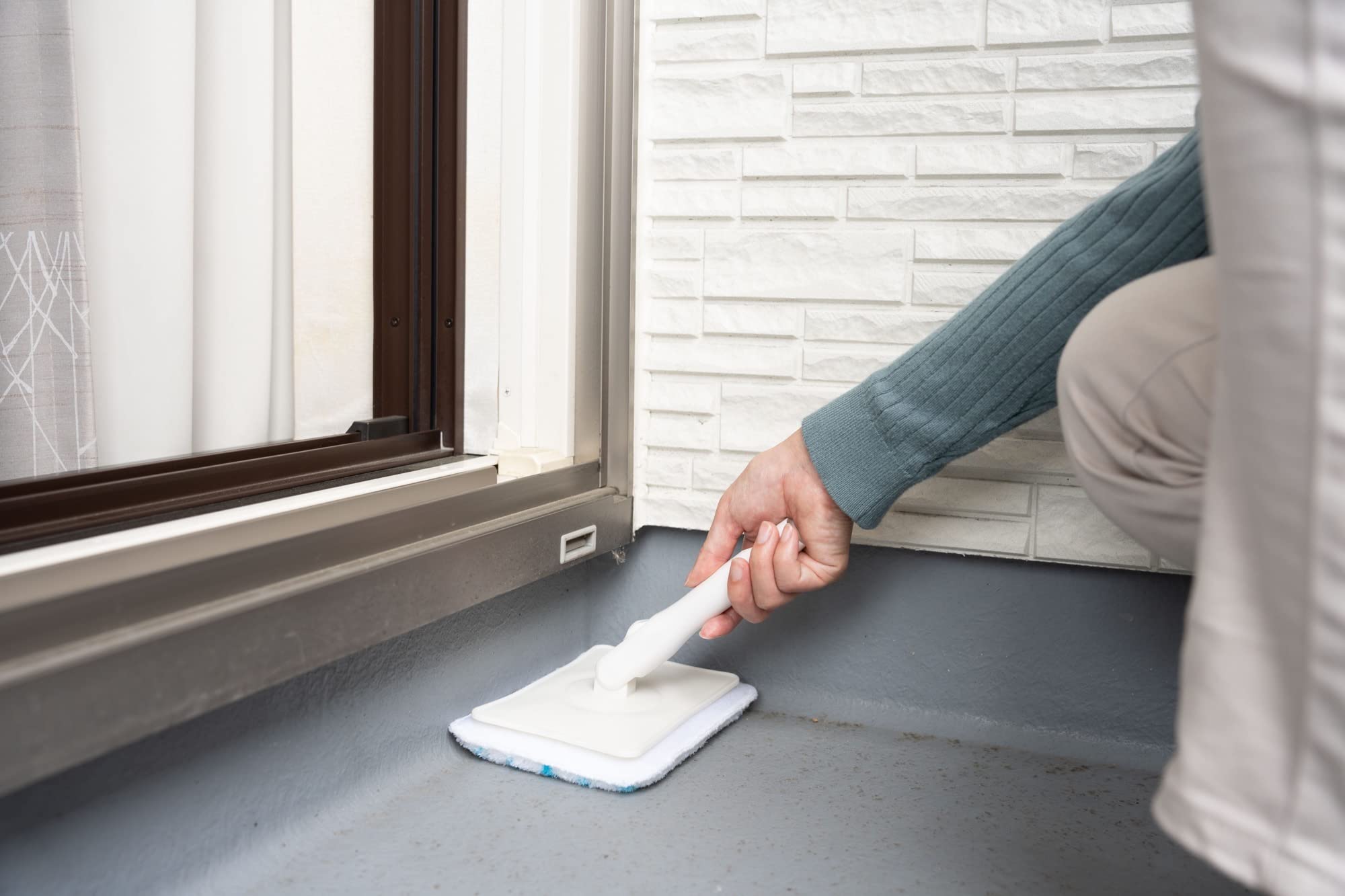 Amazon｜山崎産業(Yamazaki Sangyo) ブラシ ベランダ 玄関 タイル